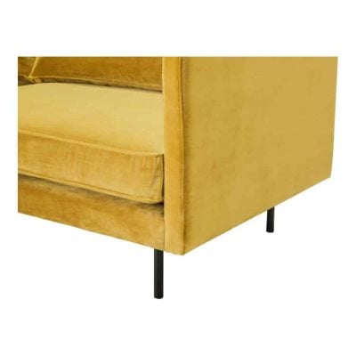 Raphael Mid Century Mustard Sofa