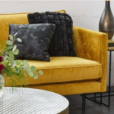 Raphael Mid Century Mustard Sofa