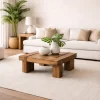 sheesham natural coffee table