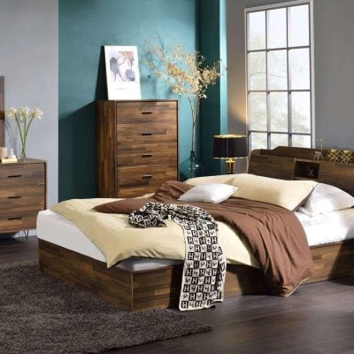 Hestia Wood Bed
