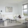 Clay White Stain Resistant Cloud Sectional Sofa