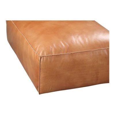 Luxe Modular Brown Leather Sofa
