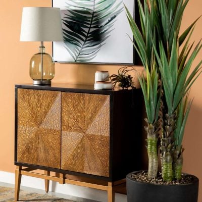 Sunburst Accent Cabinet 953496