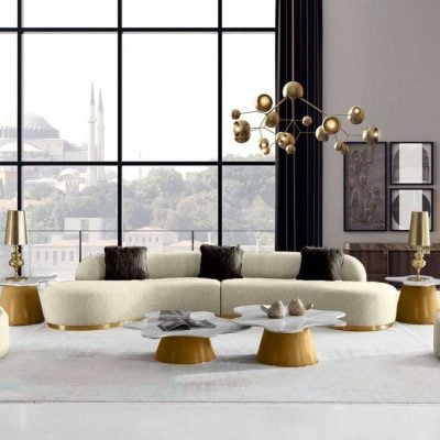 Divani Casa Frontier Sectional Sofa 79524