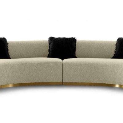 Divani Casa Frontier Sectional Sofa 79524