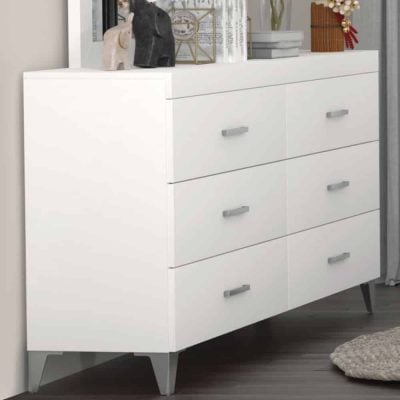 Modern White dresser