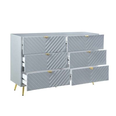 gaines grey and gold furniture bd01043_3