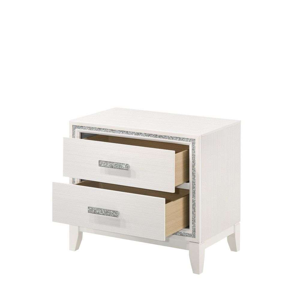 haiden acme white silver nightstand 28453_3