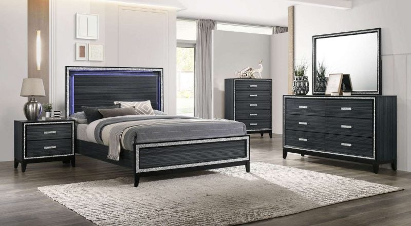 LED Bedroom Set - KFROOMS | Free Shipping | Sale