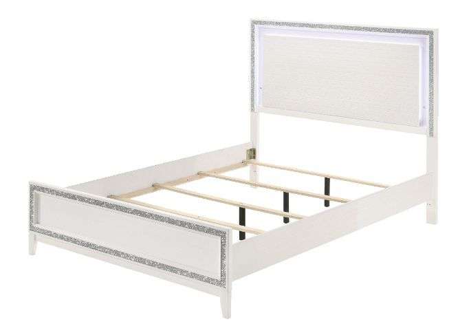 haiden led bed frame 28447ek_afe