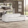 Coronelli Collezioni Icon - Modern Italian White Leather Sofa Bed