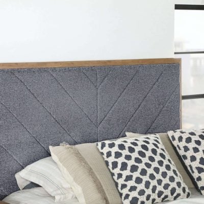 Taylor Mid Century Gray Bed Coaster furniture