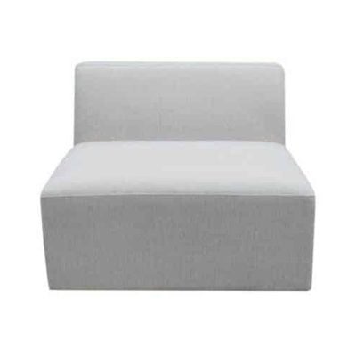Armless Freddie White Modular Sectional Sofa By Coaster