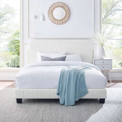 celine white velvet queen bed MOD-6334-WHI_8