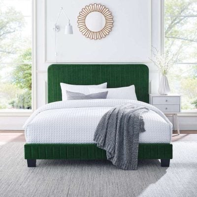 green velvet king bed MOD-6334-EME_8