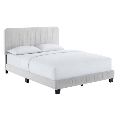 light grey velvet bed MOD-6333-LGR_1_