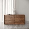 Modrest Amberlie Modern Walnut Dresser