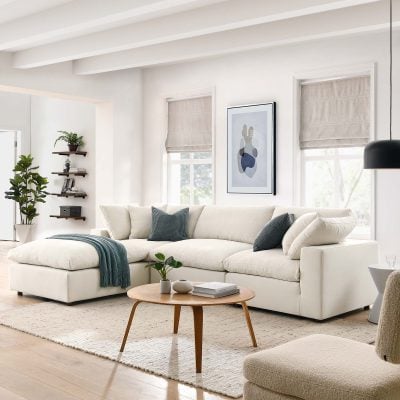Commix Cloud Modular Beige Sectional Sofa