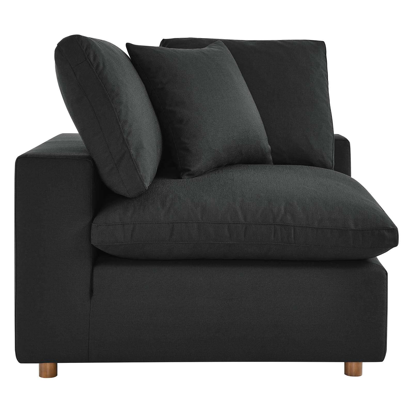 Commix Cloud Modular Black Sectional Sofa - Image 8