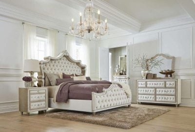 Antonella Ivory Winback Bed