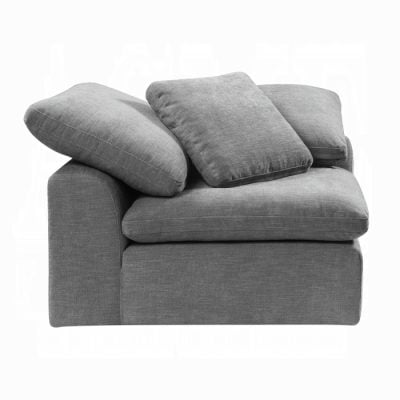Naveen Gray Modular Cloud Sectional Sofa