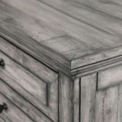 Avenue Traditional Gray 8 Drawer Dresser