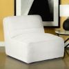 Swivel White Accent Chair 905723