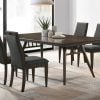 Wes Dark Walnut Dining Set