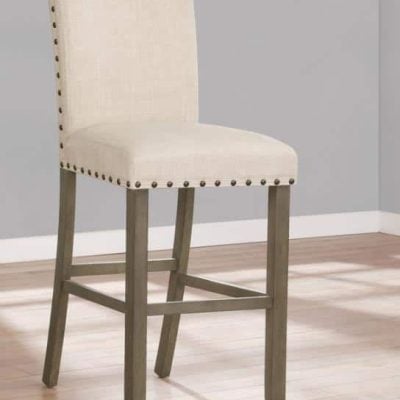 Ralland Nailhead Bar Chairs ( Set of 2 )