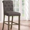 Grey balboa bar chair coaster furniture