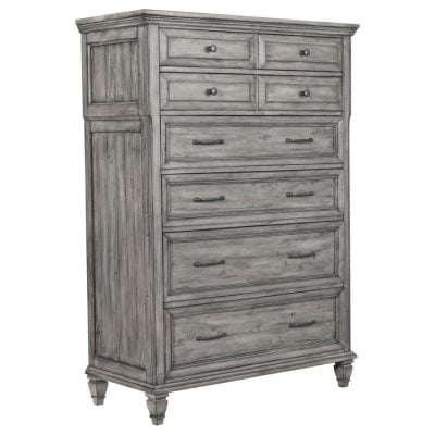Avenue 8-drawer Chest Weathered French Grey