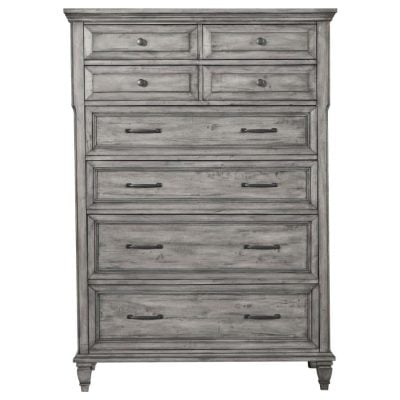 Avenue 8-drawer Chest Weathered French Grey