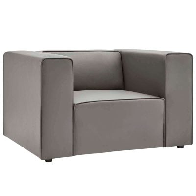 EEI-4620-GRY_1 grey leather chair