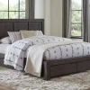 Meadow Dark Grey Bed Frame With Storage