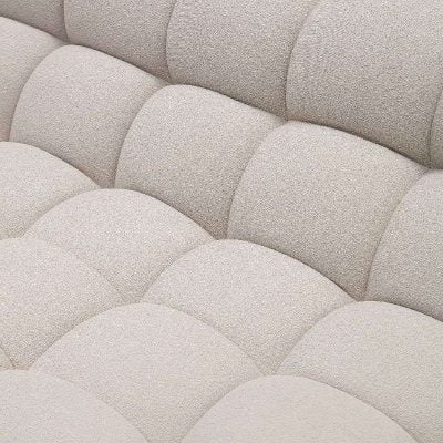 Divani Casa Yolonda - Modern Beige Curved Sectional Sofa VGEV-2126B-LGB-SECT