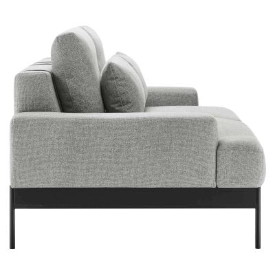 Proximity Gray Modern Fabric Sofa EEI-6214-LGR_5