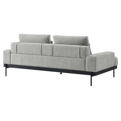 Proximity Gray Modern Fabric Sofa EEI-6214-LGR_5