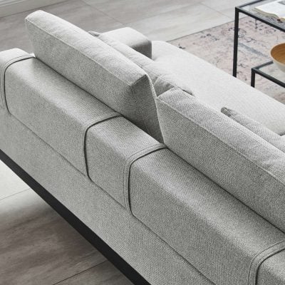 Proximity Gray Modern Fabric Sofa EEI-6214-LGR_5