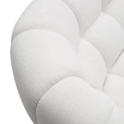 Divani Casa Yolonda - Off-White Fabric Sectional Sofa