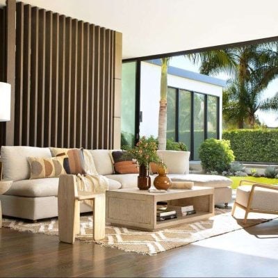 Graciela Cream boucle Modular Sectional
