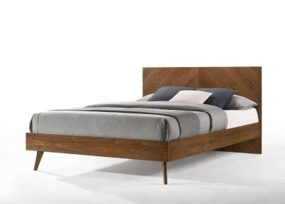 Nova Domus Kamela Modern Walnut Bed - Image 3