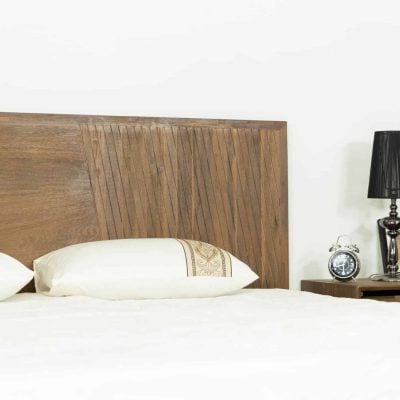 Modrest Claire Solid Acacia Wood Bed