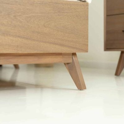 Modrest Claire Solid Acacia Wood Bed