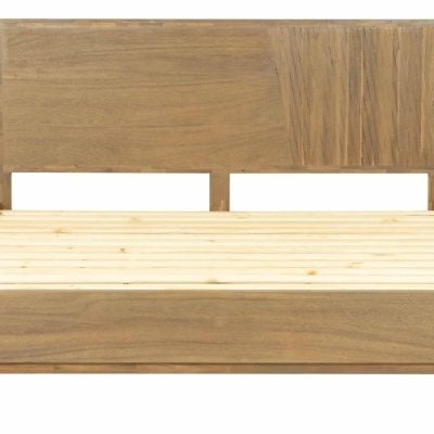 Modrest Claire Solid Acacia Wood Bed