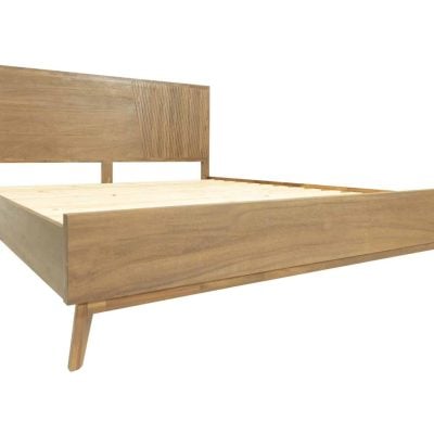 Modrest Claire Solid Acacia Wood Bed