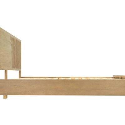 Modrest Claire Solid Acacia Wood Bed