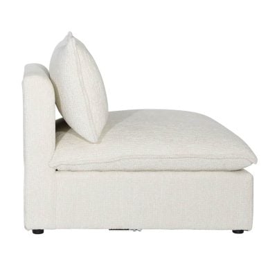 Seymour Modular Beige Cotton Blend Sectional Sofa