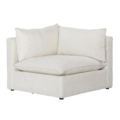 Seymour Modular Beige Cotton Blend Sectional Sofa