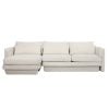Valentino Ivory Boucle Sectional Sofa