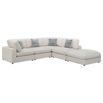 Serene sectional sofa 5 pc